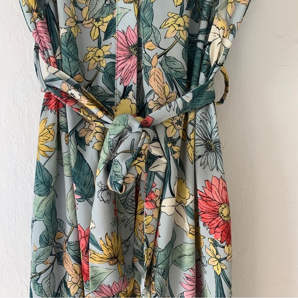 Zara Floral Button Up Tunic Dress - Picture 7 of 12